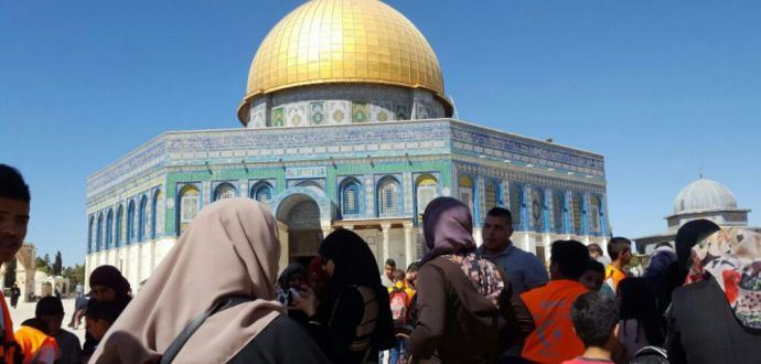 المسجد الأقصى يمتلئ برواده مطلع السنة الهجرية الجديدة